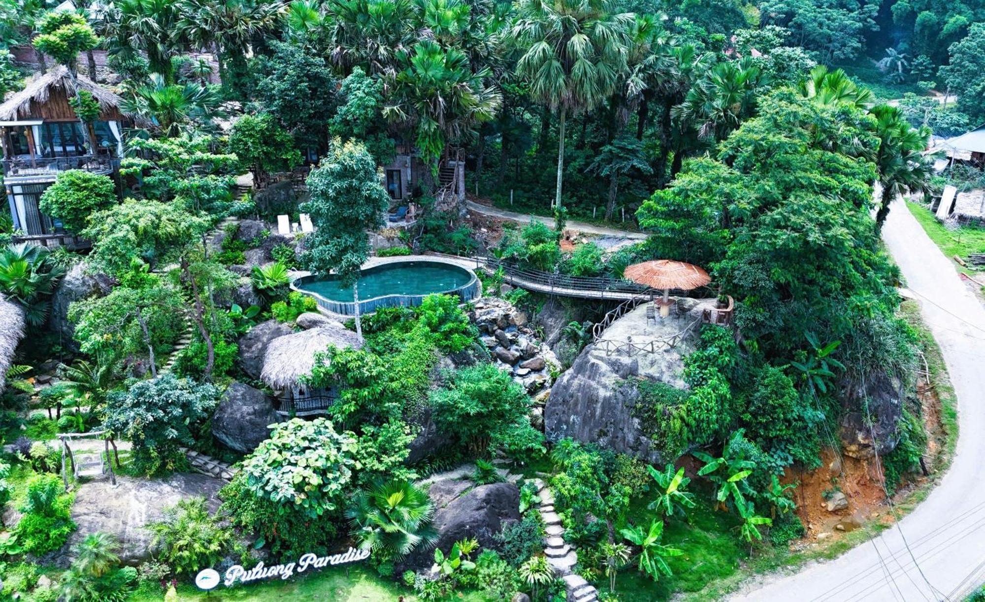 Pu Luong Paradise Huong Ba Thuoc Esterno foto